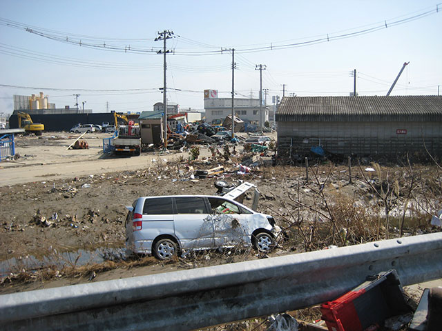 多賀城市 被災