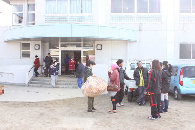 避難所 石神第一小学校