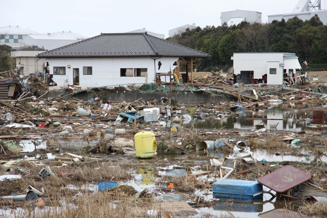 被災 今泉 海岸