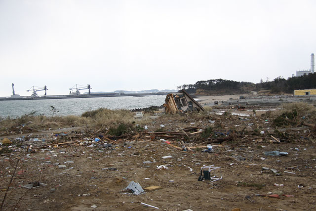 被災 大戸浜 海岸