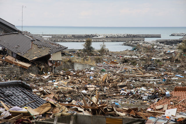 被災状況 大戸浜地区