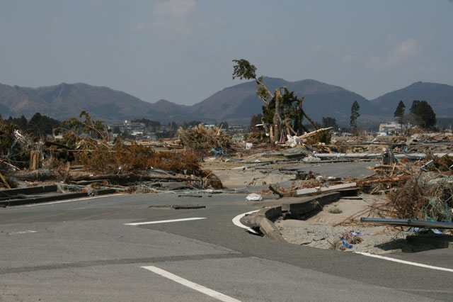 被災状況 釣師地区