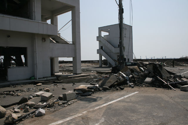 被災状況 釣師地区