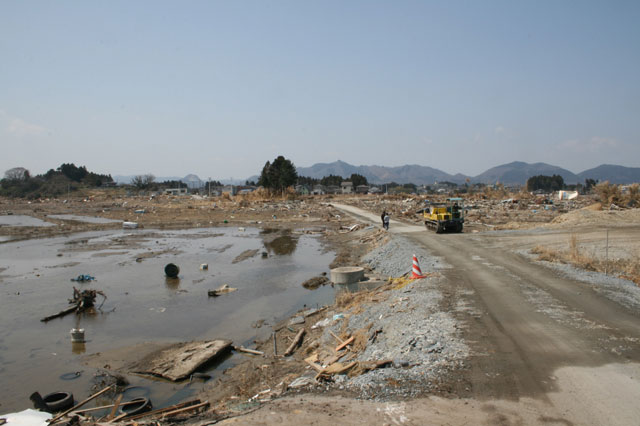 被災状況 釣師地区