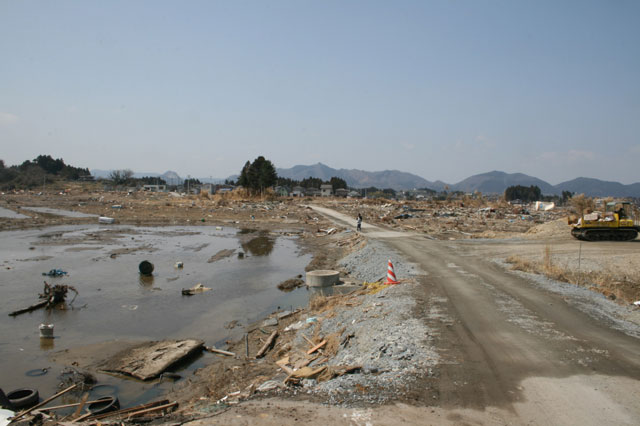 被災 釣師 海岸