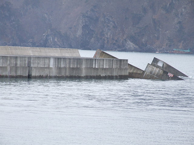 港湾 湾口防波堤