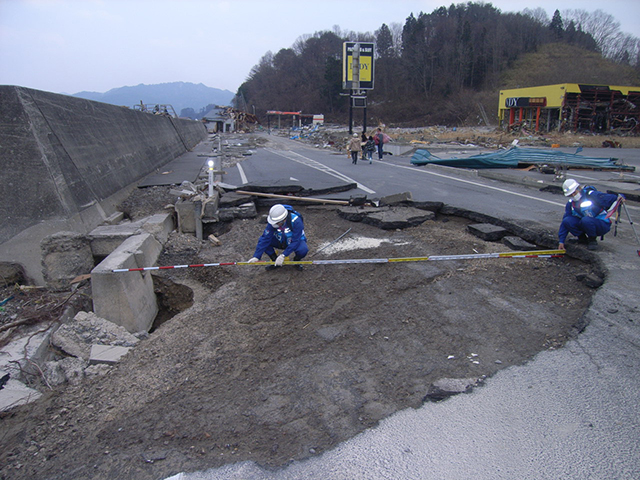 TEC-FORCE 中部地整TEC被災状況調査 国土交通省東北地方整備局資料