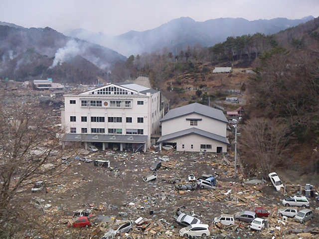 被災 大槌小学校