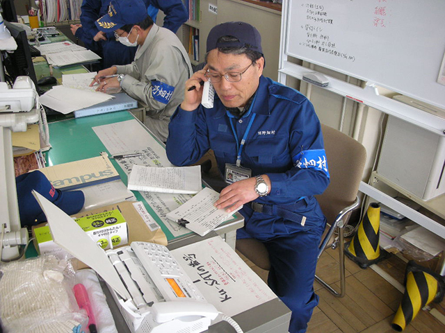 リエゾン 電話機使用状況 田野畑村 