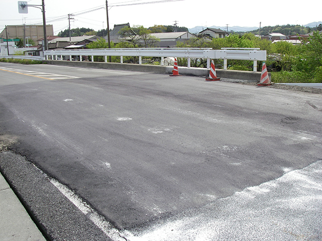 被災 戎川橋