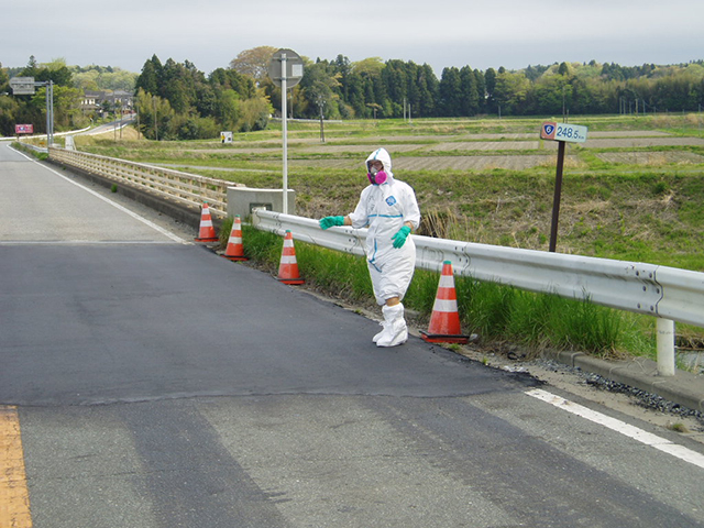 被災 熊川橋