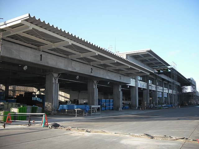 港湾 諏訪下地区魚市場 