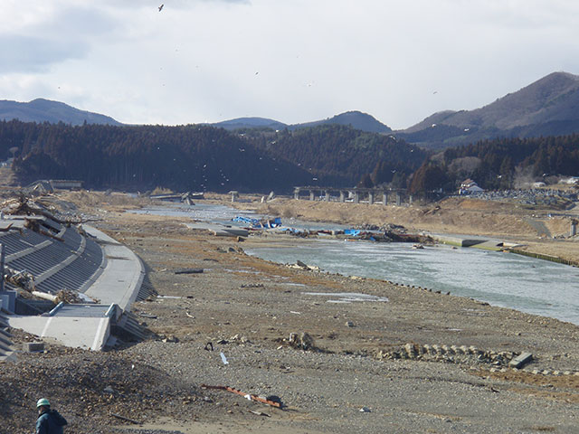 気仙沼市 小泉大橋 落橋