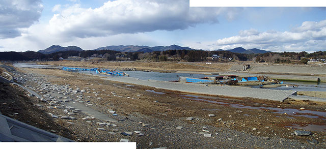 気仙沼市 小泉大橋 落橋