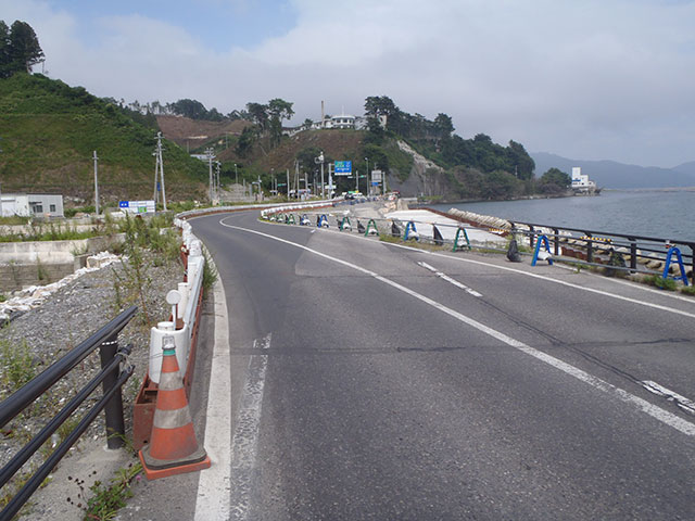 山田町 道路復旧