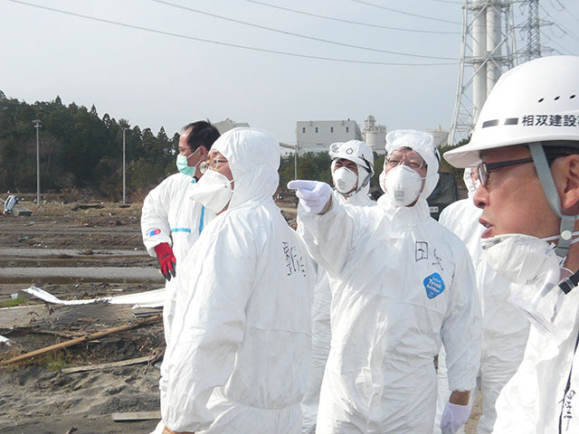 原発20km圏　現地調査　視察