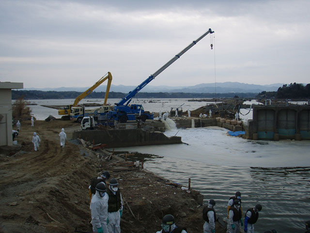 排水ポンプ 原発20km圏