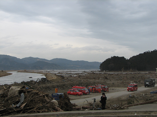 新町裏 被害 河川