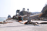 岩手県 田野畑村 被災 島越 漁協魚市場