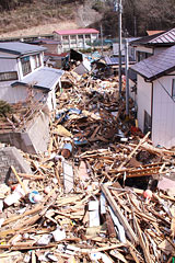 岩手県 田野畑村 被災 平井賀