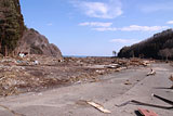 岩手県 田野畑村 被災 明戸 防波堤