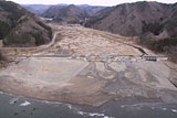 岩手県 田野畑村 被災 明戸 防波堤 決壊