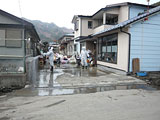 岩手県 大槌町 ボランティア 桜木町 高圧洗浄