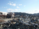 岩手県 大槌町 ボランティア 大槌駅付近