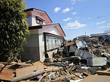 岩手県 野田村 平成23年3月11日 津波