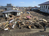 岩手県 野田村 平成23年3月11日 津波