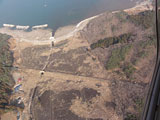 岩手県 野田村 平成23年3月13日 岩手県防災ヘリひめかみ