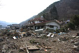 岩手県 野田村 平成23年3月14日 島川撮影