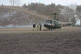 岩手県 野田村 自衛隊 ヘリ