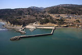 岩手県 野田村 空撮 航空写真