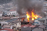 岩手県 山田町 津波 火災