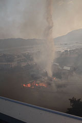 岩手県 山田町 津波 火災