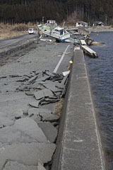 岩手県 山田町 平成23年3月31日 八幡町周辺 大沢