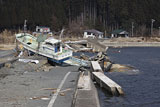 岩手県 山田町 平成23年3月31日 八幡町周辺 大沢