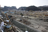 岩手県 山田町 平成23年3月31日 八幡町周辺 大沢