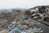 岩手県 山田町 平成23年3月31日 八幡町周辺 大沢 八幡町周辺