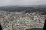 岩手県 山田町 平成23年4月11日 陸自ヘリから撮影 空撮