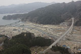 岩手県 山田町 平成23年4月11日 陸自ヘリから撮影 空撮