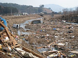 岩手県 山田町 織笠地区 震災前後の写真