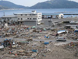 岩手県 山田町 織笠地区 震災前後の写真