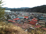 岩手県 山田町 山田地区長崎 役場周辺 大沢地区