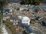 岩手県 山田町 建設課提供 平成23年4月10日