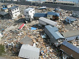 岩手県 山田町 建設課提供 平成23年4月10日