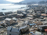 岩手県 山田町 建設課提供 平成23年4月10日