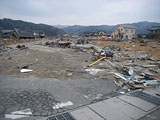 岩手県 山田町 建設課提供 平成23年4月10日