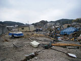 岩手県 山田町 建設課提供 平成23年4月10日